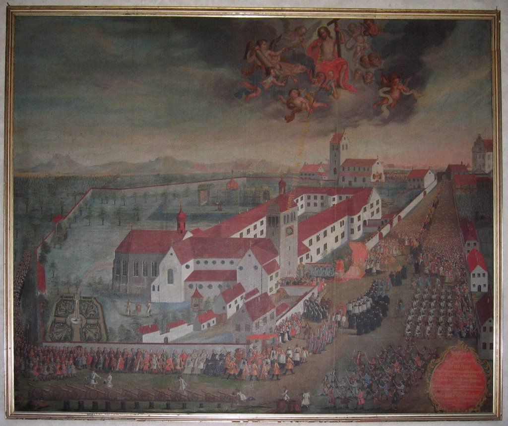 Reichenau Oberzell innen by Karl Guter