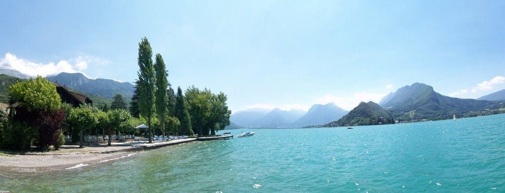 Lac d'Annecy von Talloires by Frank Westermann