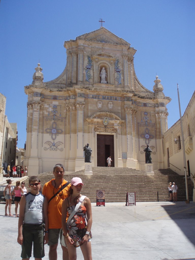 Cathedral in citadel of Victoria by vonGabain