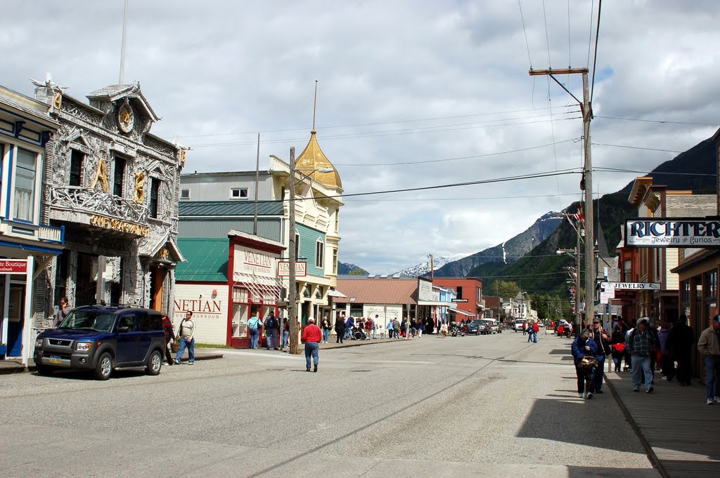 State Street - Skagway, AK by Scotch Canadian