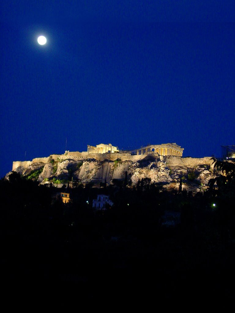 Acropolis crepuscular by Adolfo Gómez Amador