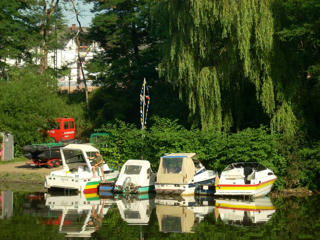 Idyllischer Bootshafen Löhnberg by 63098MGH