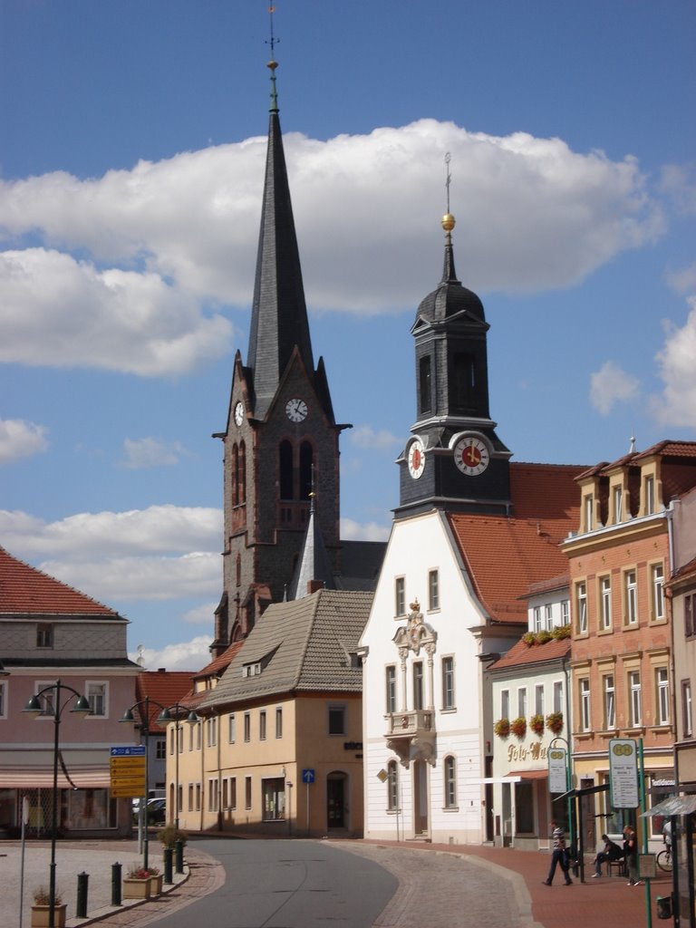 Marktplatz Wilsdruff by C.Freiberg.O