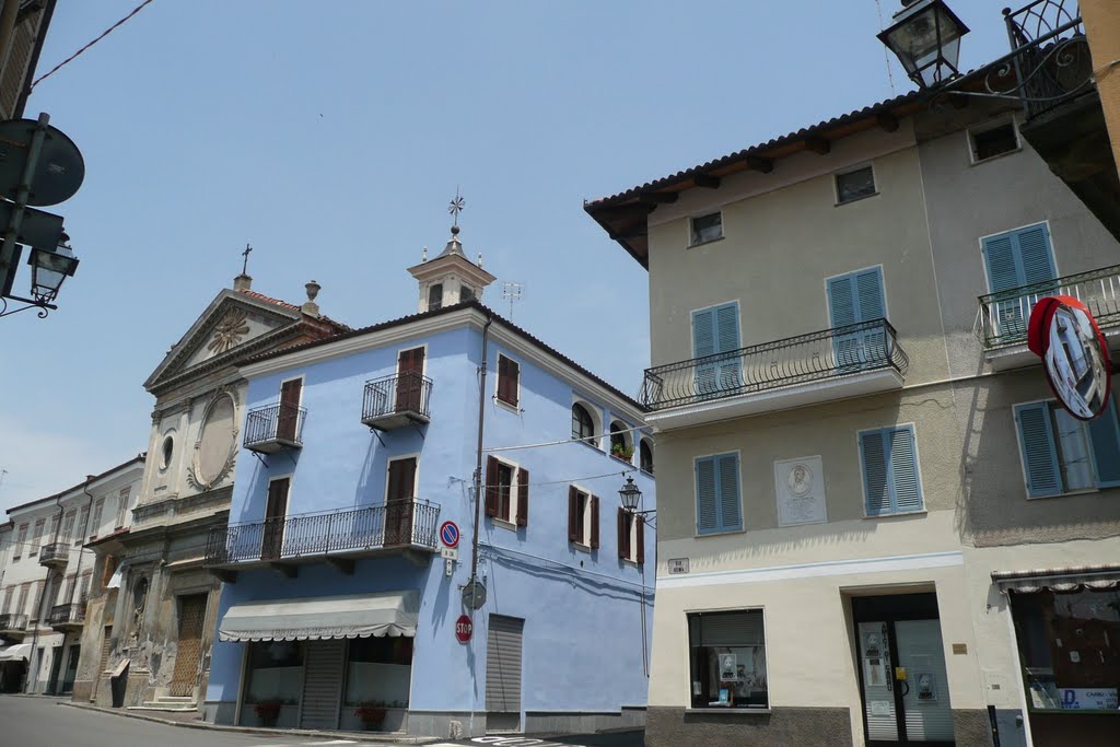 Strada da Cuneo per Alba, Carru by antur