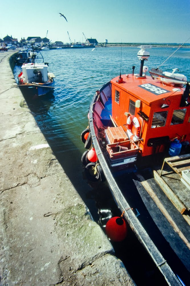 Quayside at Wells by Geoff Spivey