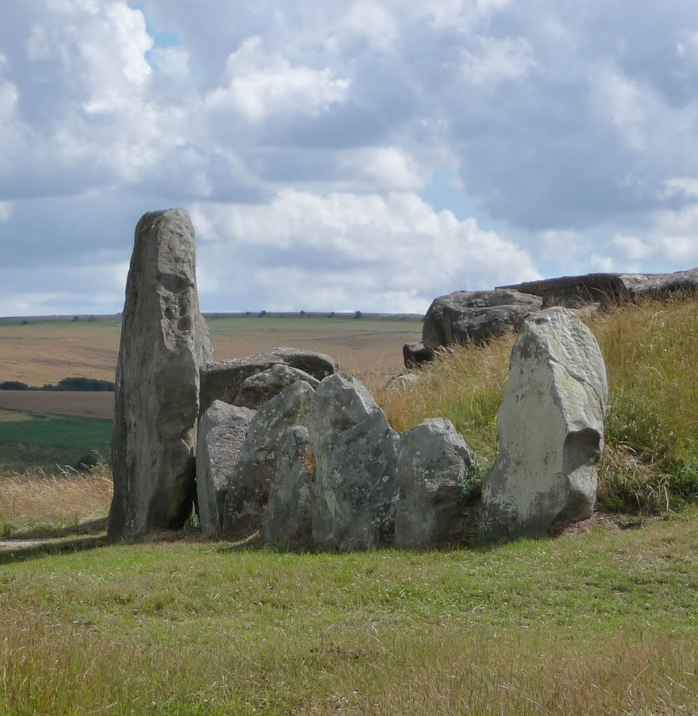 The West Kennet Long Barrow is a Neolithic tomb or barrow (tumulus). by Immanuel Giel