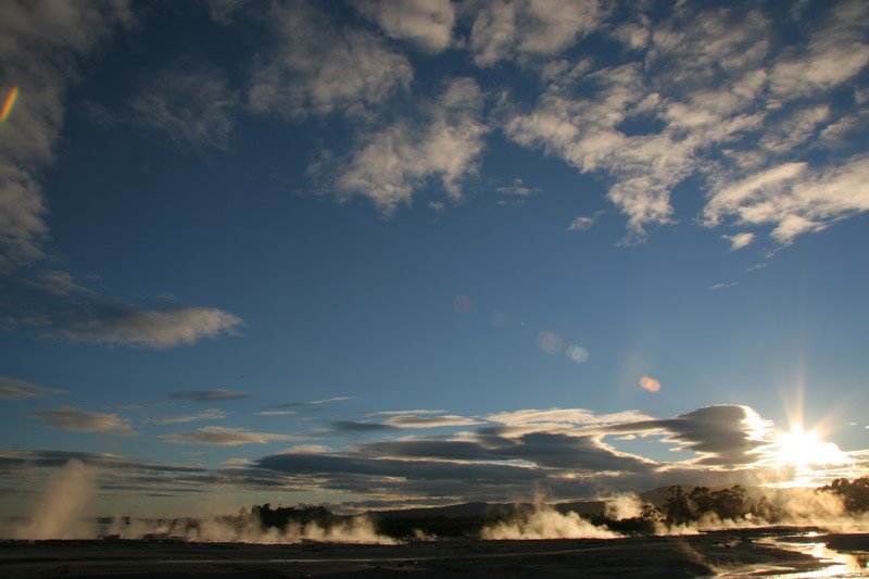 Geothermal area - Lake Rotorua, NZ by tblackburn