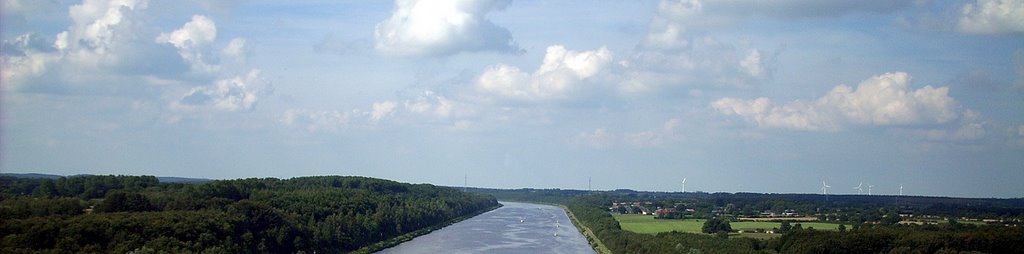 Panorama mit Nord-Ostseekanal by Najbaro