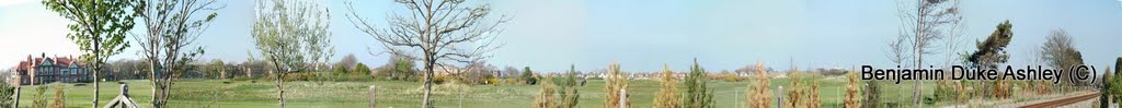 Extreem Panaramic view of St Annes Golf Corse by benjamindukeashley