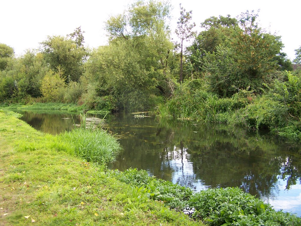 Stanwell moor, River Colne © Clare Kent by skipjacktunafish