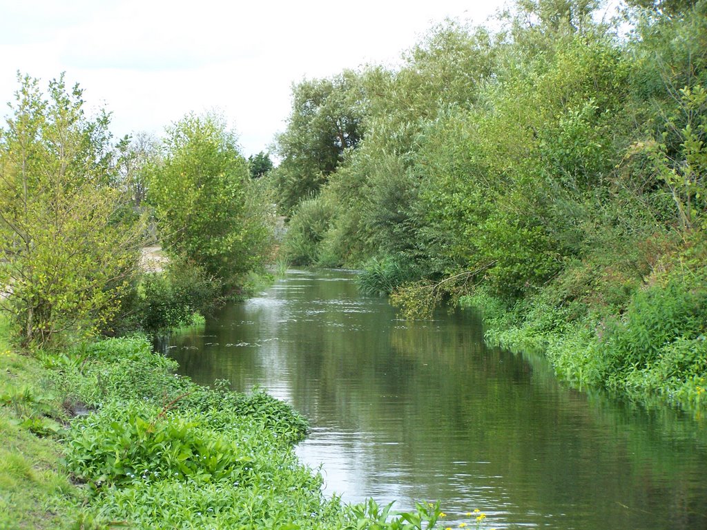 Stanwell moor, River Colne © Clare Kent by skipjacktunafish