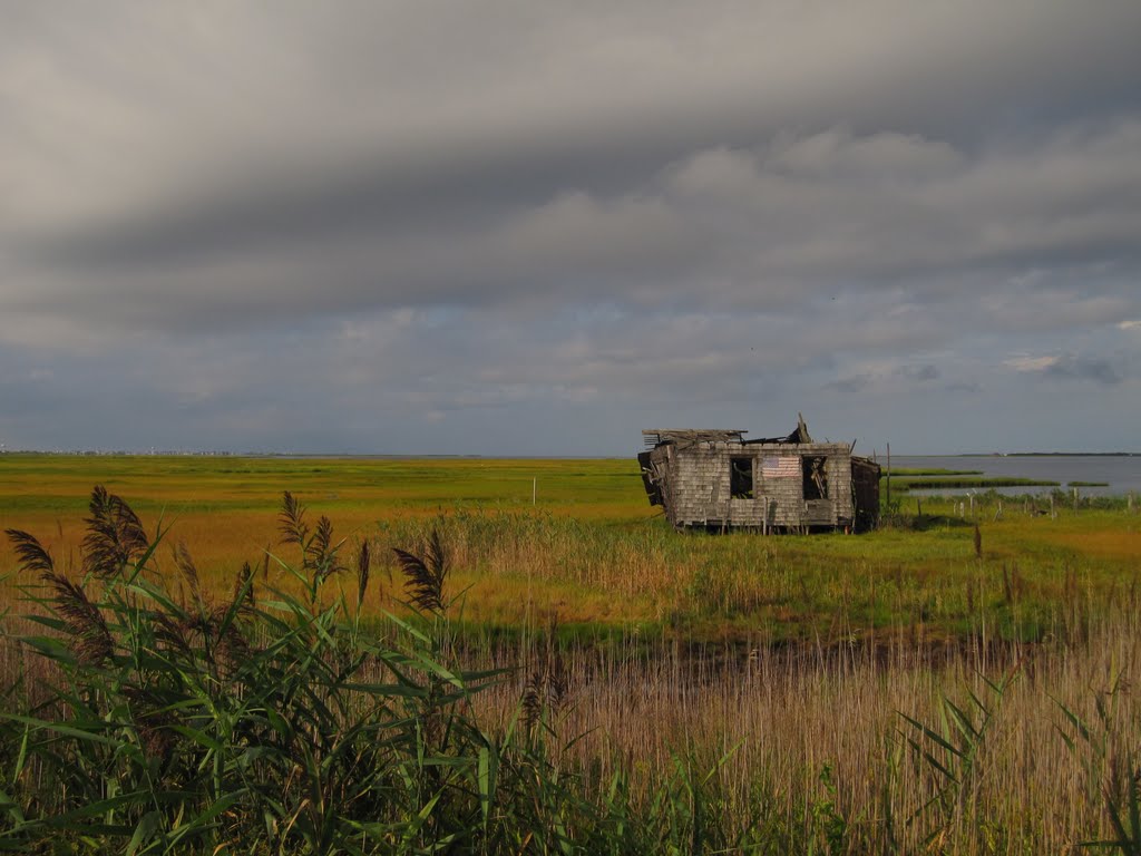 Bay shack by Mike Catalano