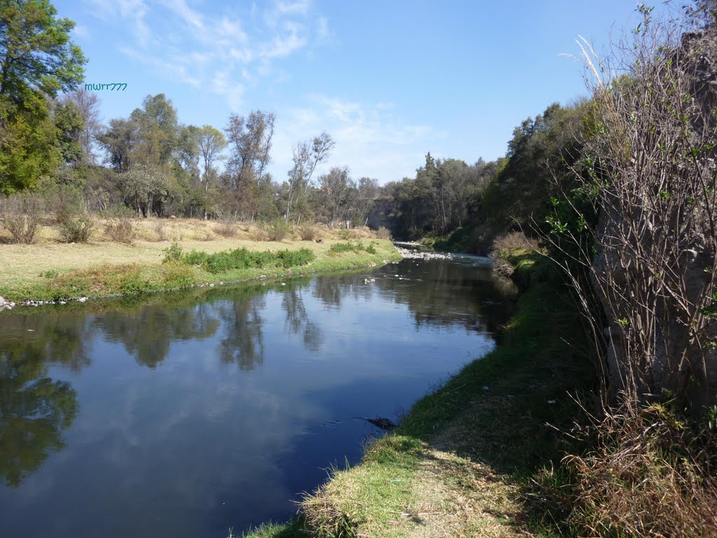 El Río Zahuapan a la altura de Amaxac, Tlaxcala by mwrr777