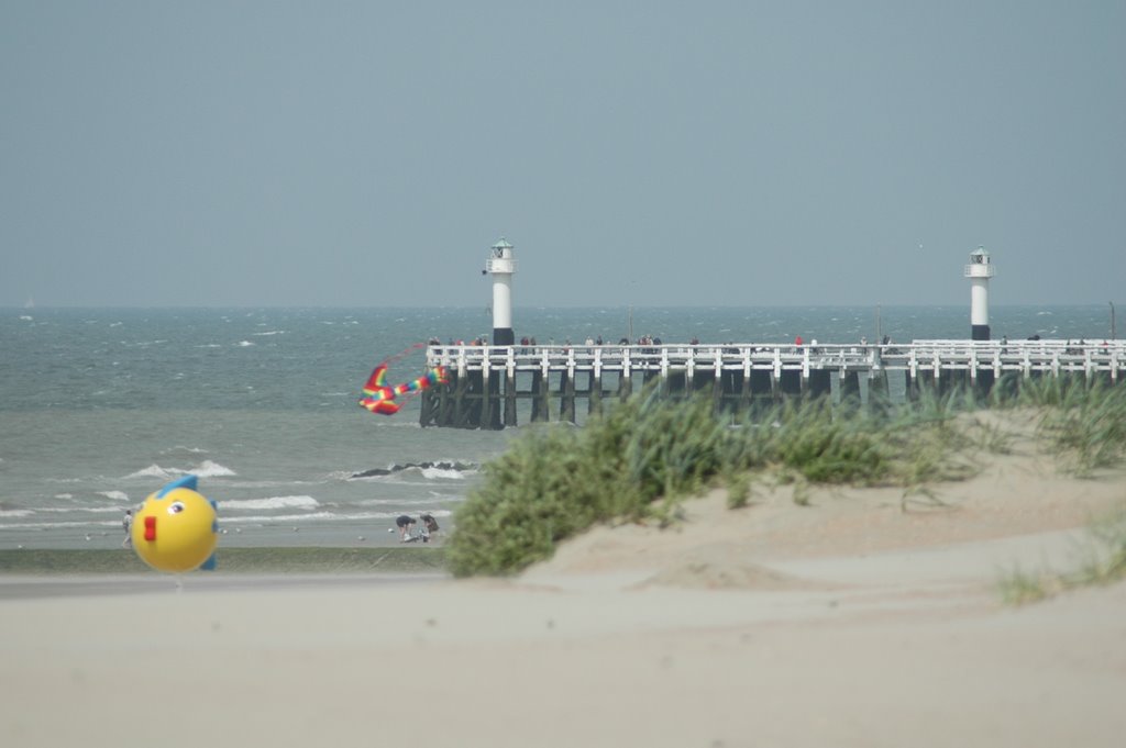 "stakketsel" nieuwpoort-bad by kaisceleem