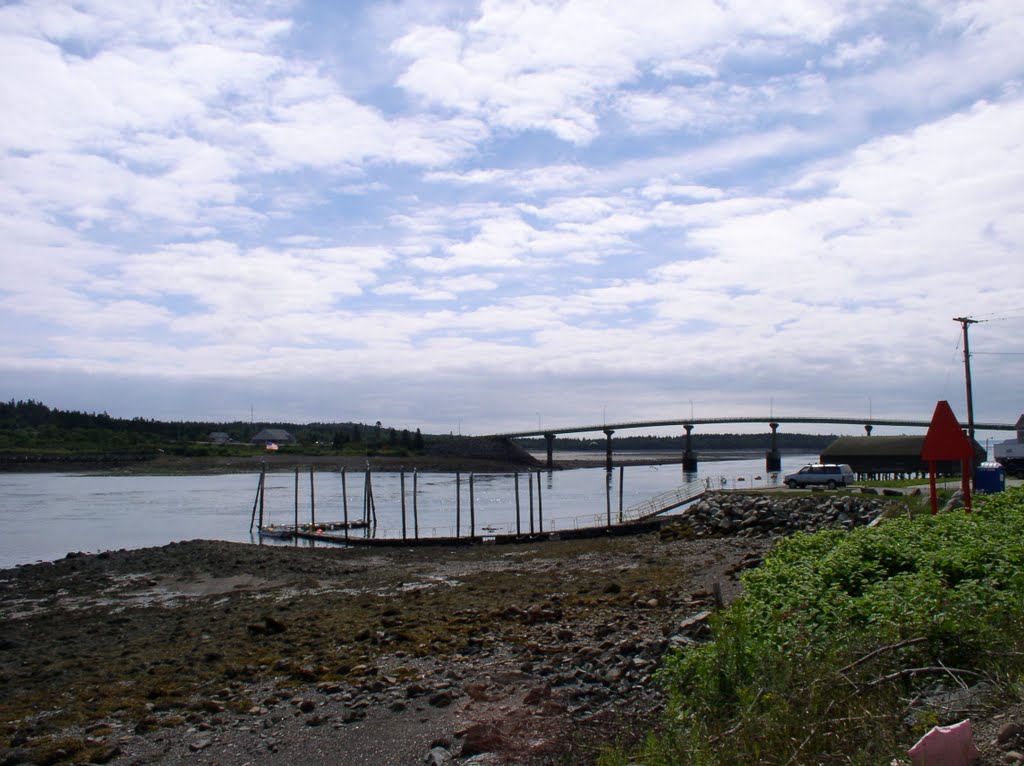 FDR Memorial Bridge, Lubec, ME by crowpoint