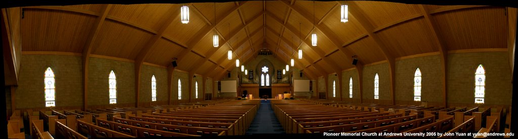 Pioneer Memorial S.D.A church, Andrews University by johnlcyuan