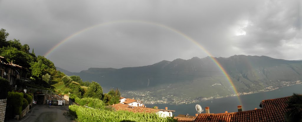 Tremosine, rainbow on Mezzema by &ri.co