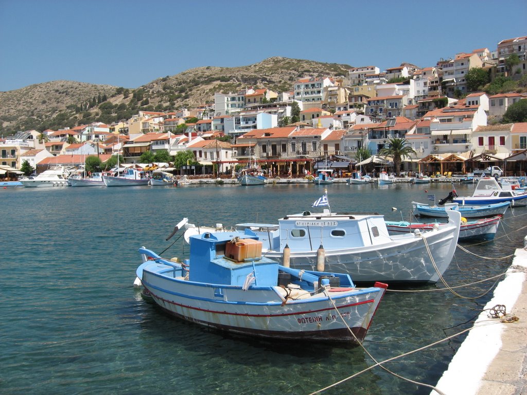 Pithagorion Harbour by Bob&Anne Powell