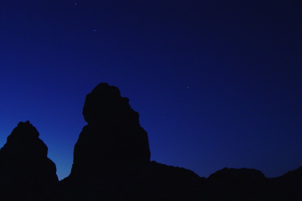 Trona Pinnacles Ghost Head by Bruce Bernard