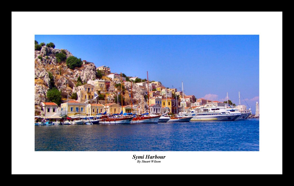 Symi Harbour by stujwilson