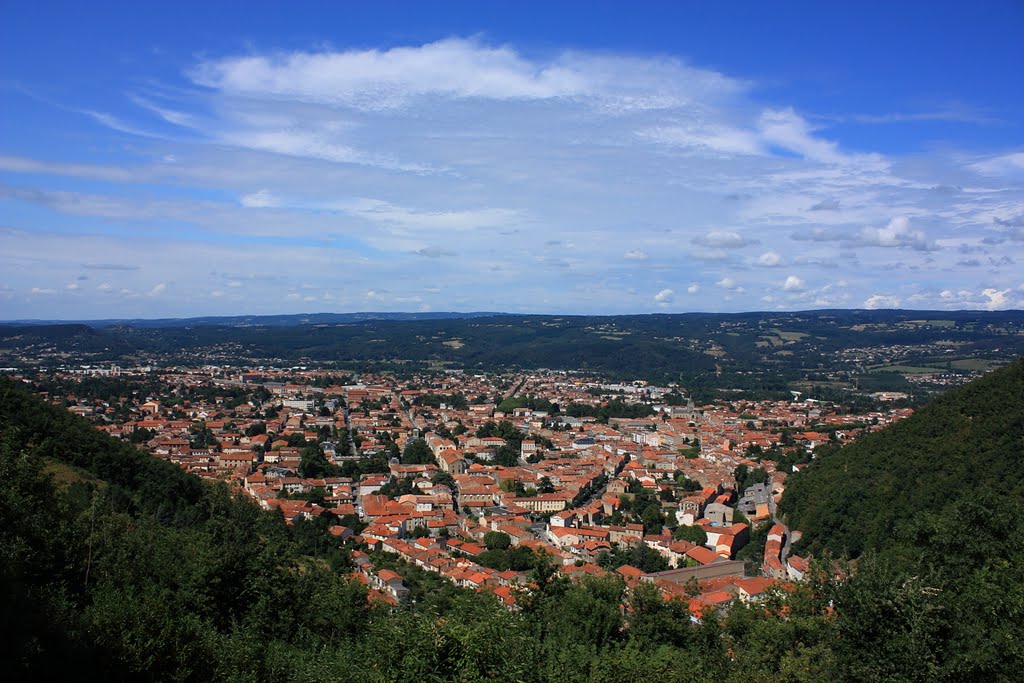 Panorama sur Mazamet by Rowhider