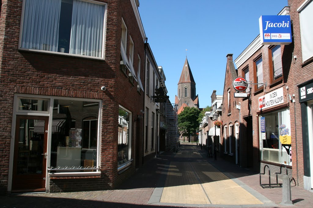 Hoogstraat thv de Korte Kerksteeg, Montfoort. by Carl030nl