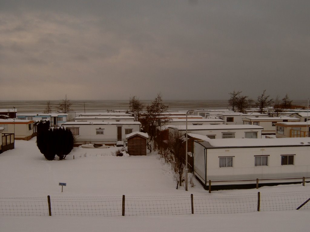 Camping aan het IJsselmeer in maart 2005 by ASHoekstra