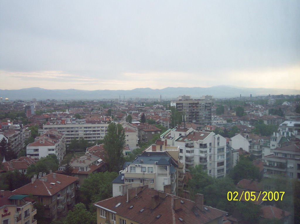 Sofia panorama by vilimanovic