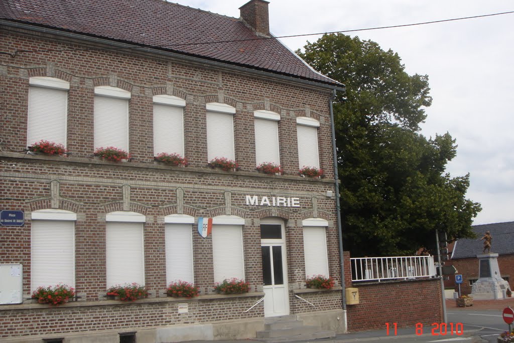 Mairie de Fressain by Serge Ottaviani