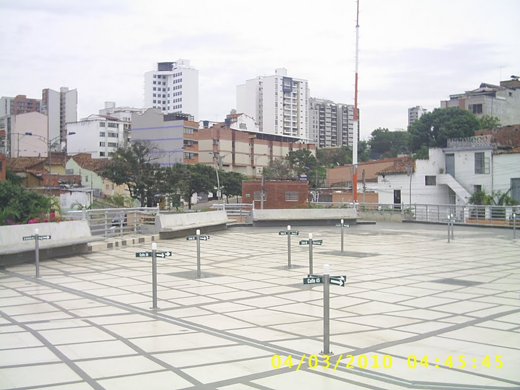 PLANO BUCARAMANGA MINIATURA by CARLOS JULIO MENDEZ AMAYA