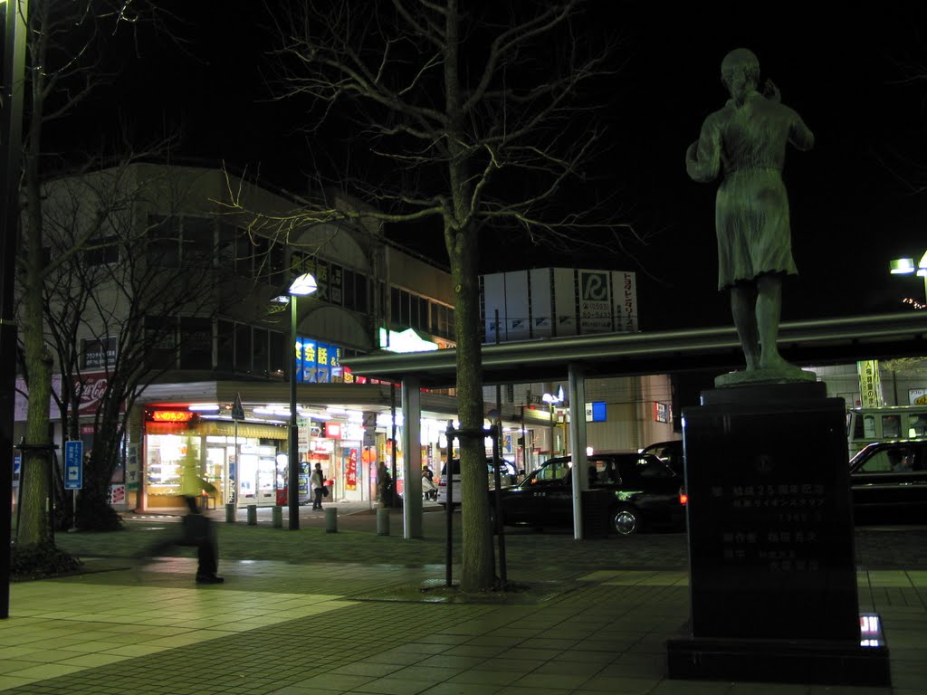 Shiroko Station 白子駅前広場 by plumgarden