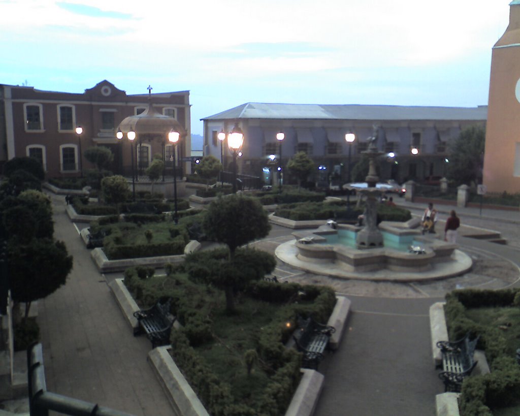 Plaza en el centro de Mineral del Monte by igermanmx