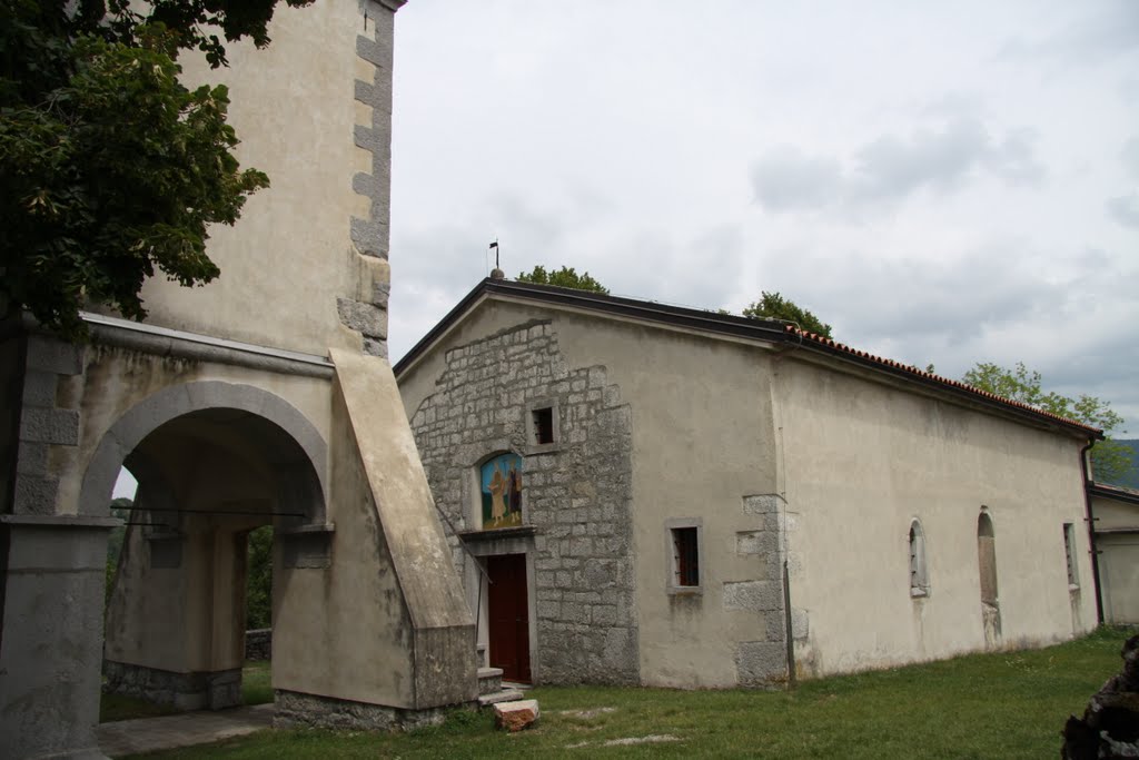 Škocjan church by Bojan Orgl