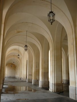 Sous les arcades de la Place Stanislas (2) by zagreus