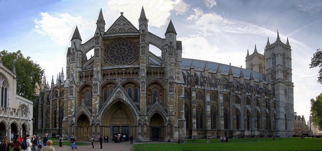 Westminster Abbey London by Raymond J Brotherton