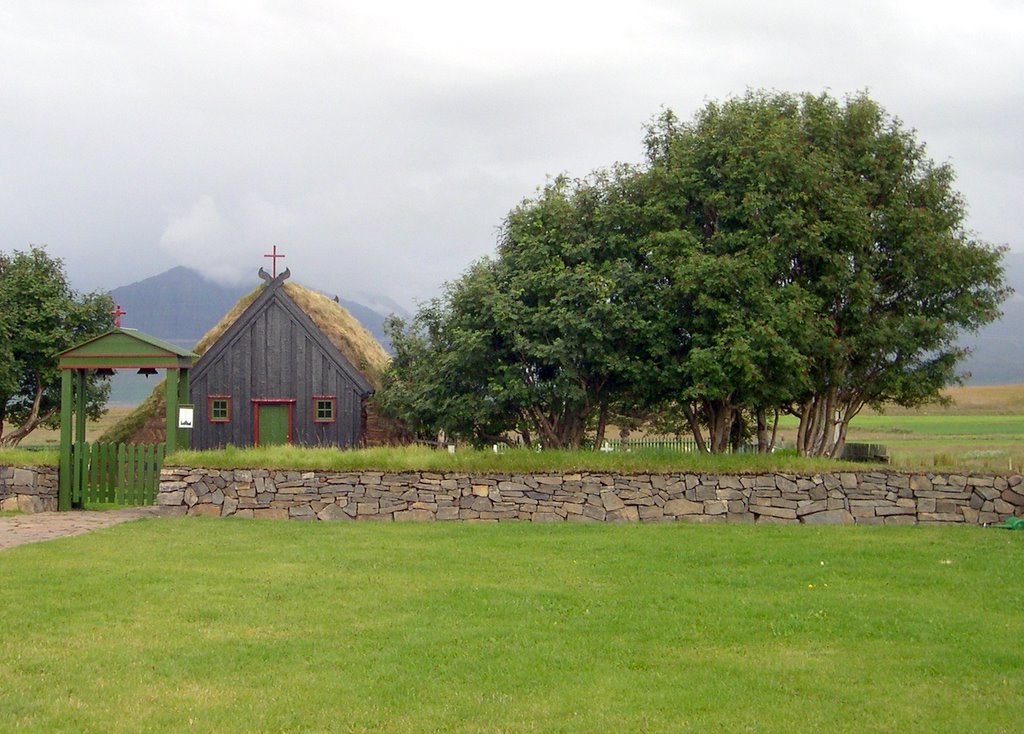 Old chappel at Víðimýri by dbsfemino