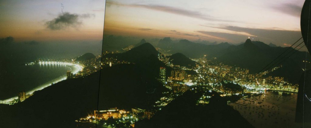 Rio de noite-com vista por corcovado by don-andi (mehler)