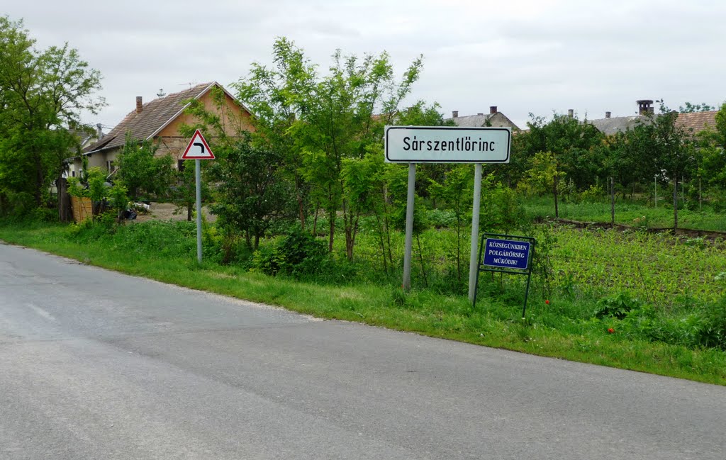 Entering Sárszentlõrinc by Richard Ainsworth