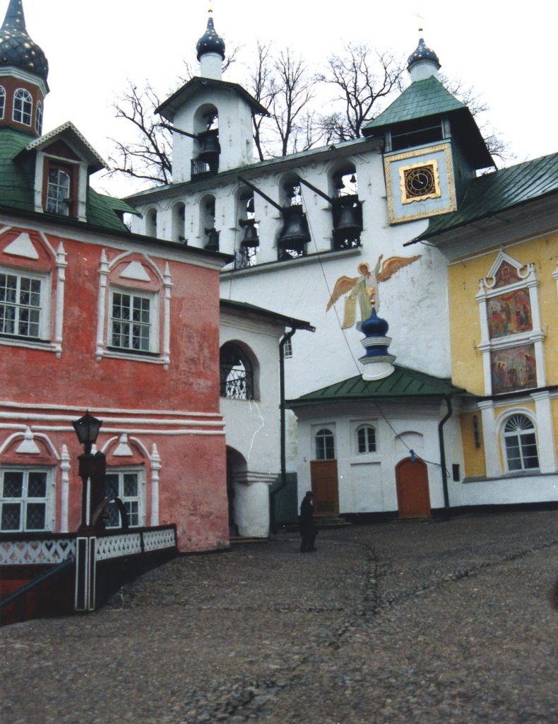 Pskovian bell-tower (C16th), Monastery of the Caves, Pechory by John Goodall