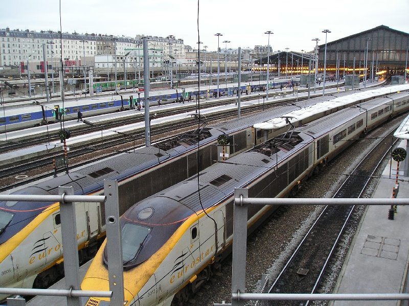 Eurostar at Gare du Nord by pmaguire