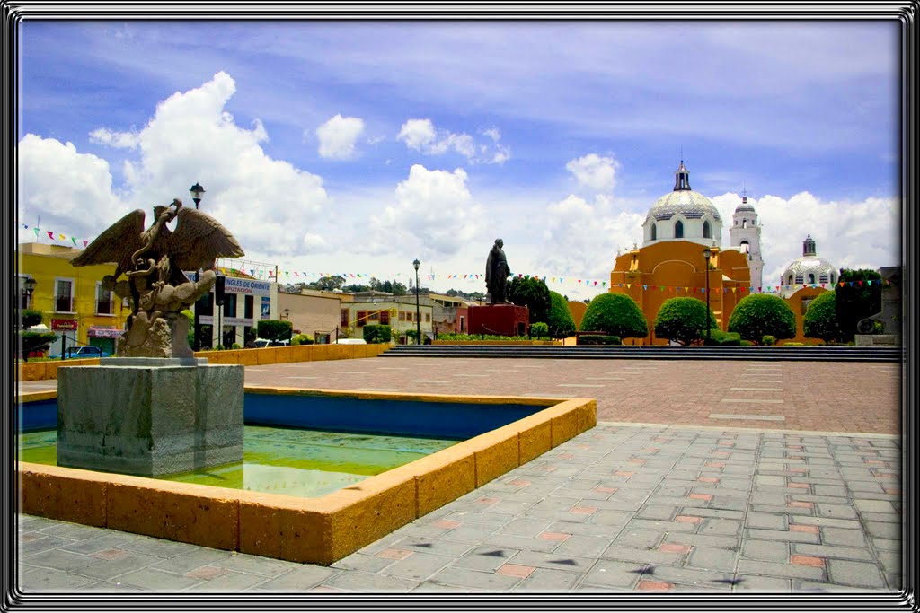 Plaza Tlaxcala by OmeTochtli