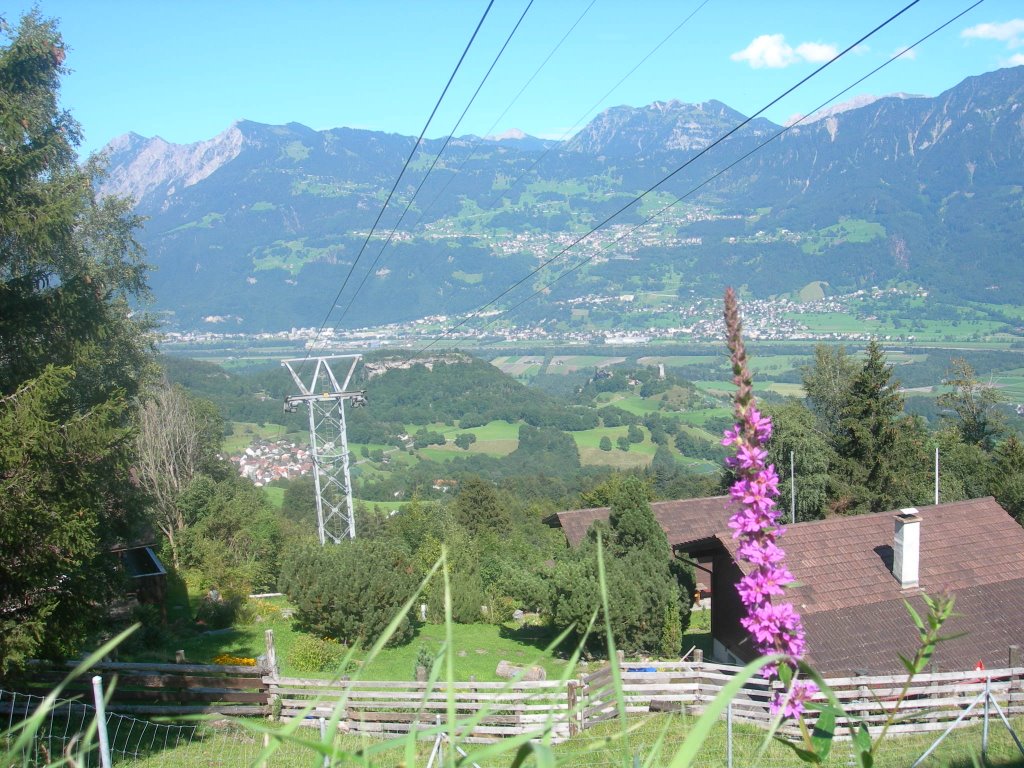 Cableway belonging to Hotel Alvier (Oberschan) by ugozaccheo