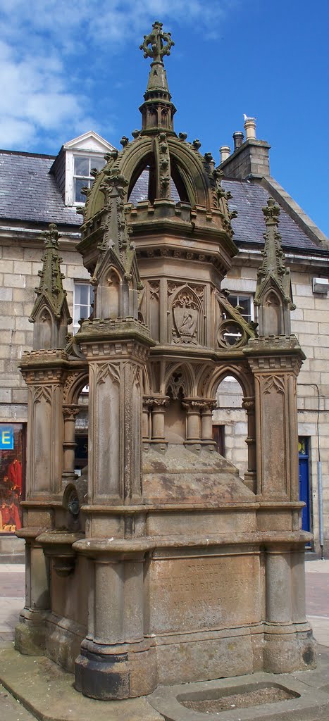 Banff - Monument by Roy Bell