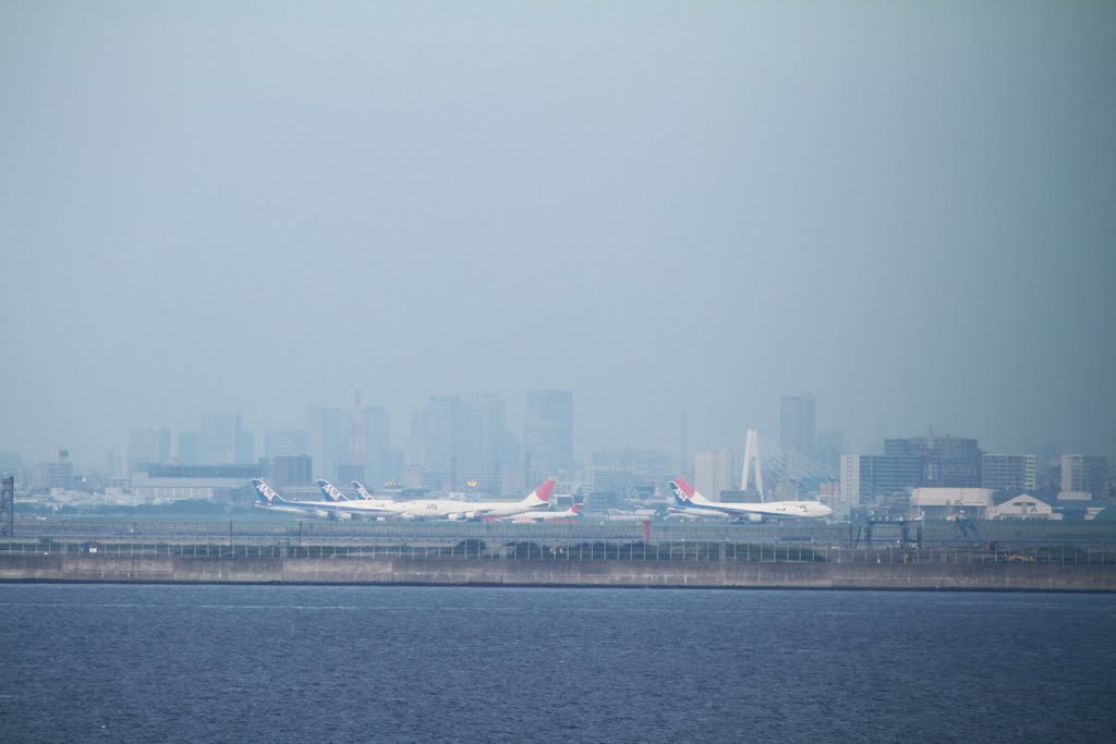 シェラトンから見た羽田空港 Haneda Airport which I watched from Sheraton by kikihime