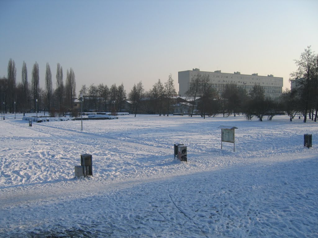 Neve Parco Bissuola 19/12/2009 by Biquenz