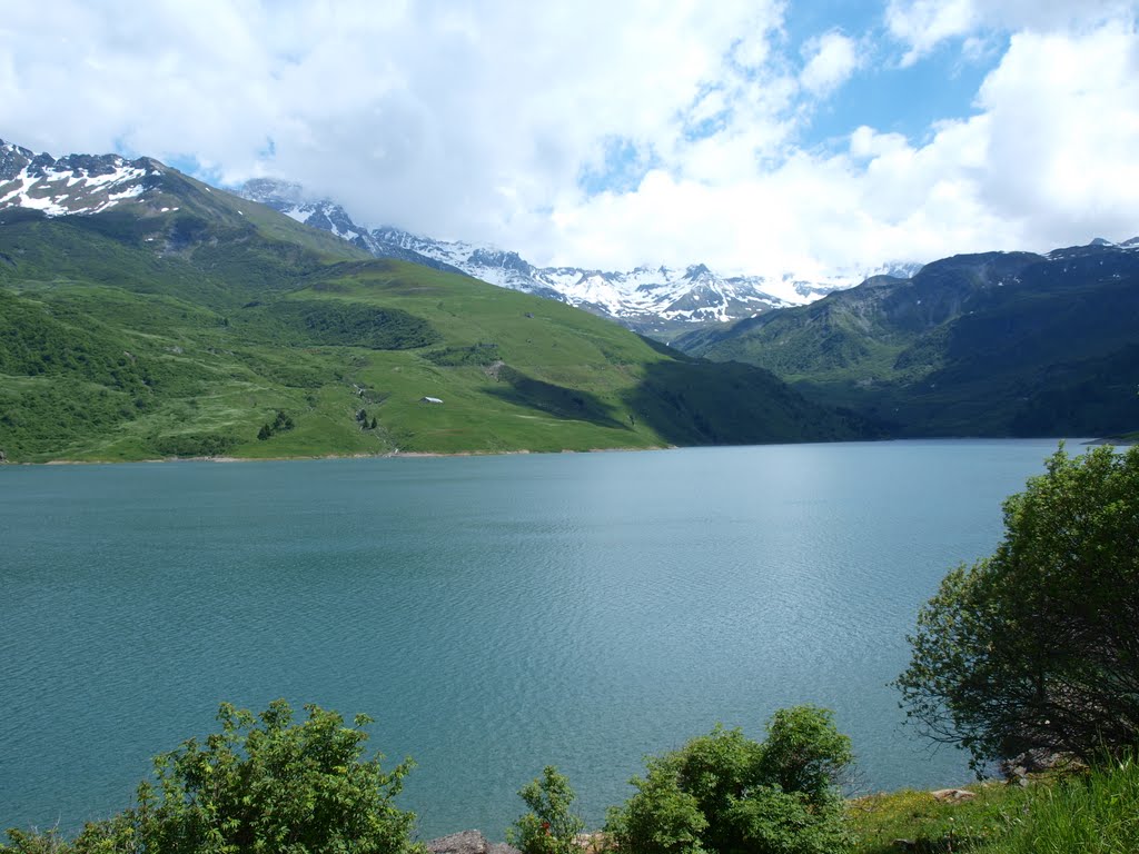 Lac de Roselend by Wim Constant