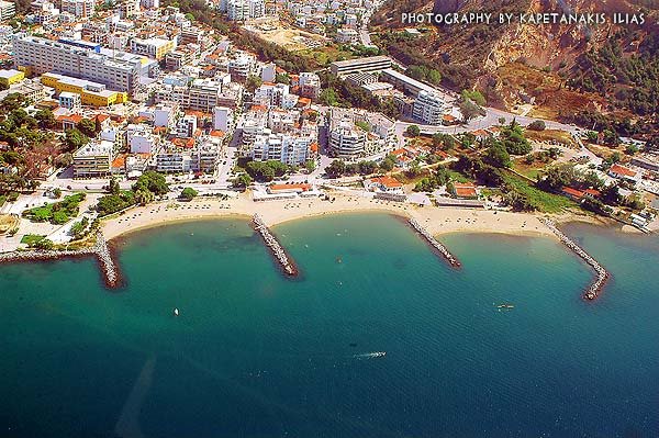 Η παραλία του Αναύρου, αεροφωτογραφία του Η. Καπετανάκη by kapetanakis ilias