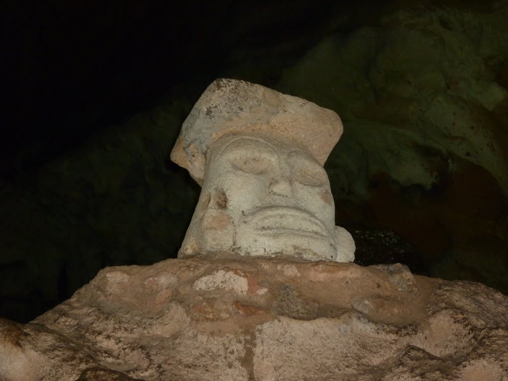 Cabeza Olmeca En Yucatán by Harry Alberto Moreno Torres