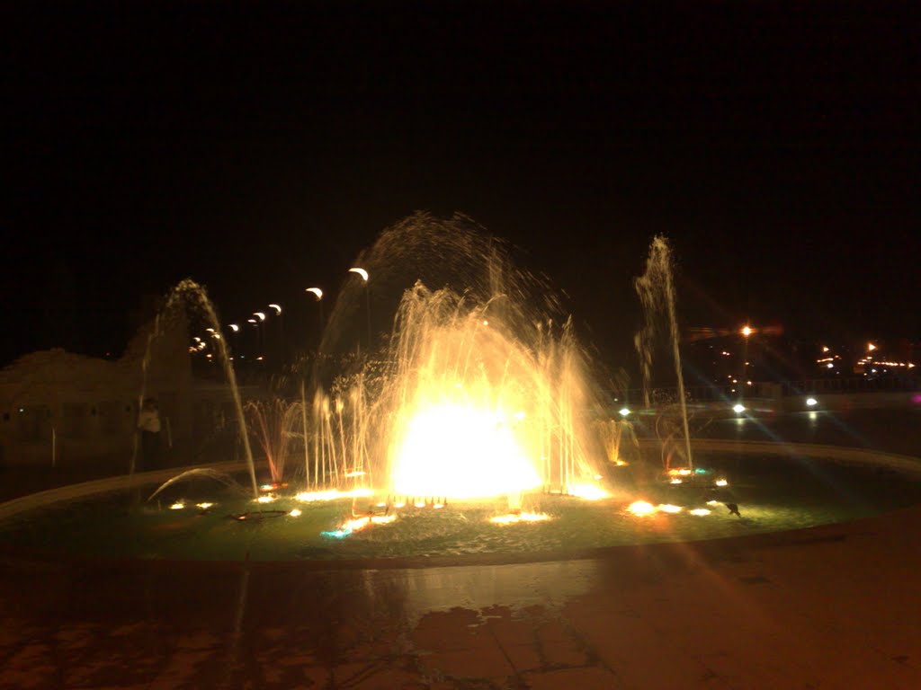 Dancing fountain @ Al-Husein gardens by Dr.Azzouqa