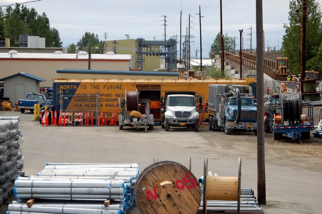 Storage Yard, Anchorage, AK by Scotch Canadian